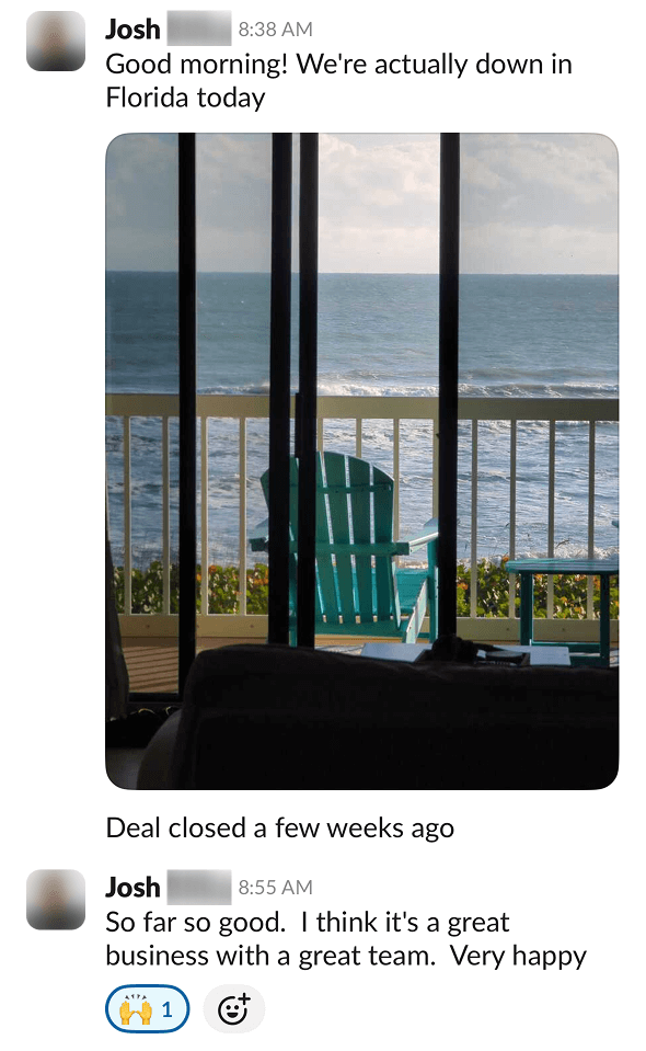 Josh testimonial